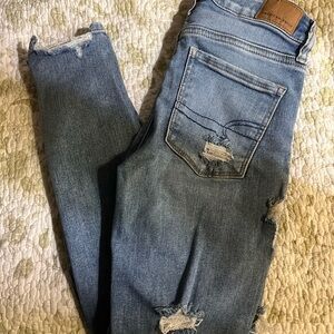 American eagle hi-rise super stretch jegging size.00